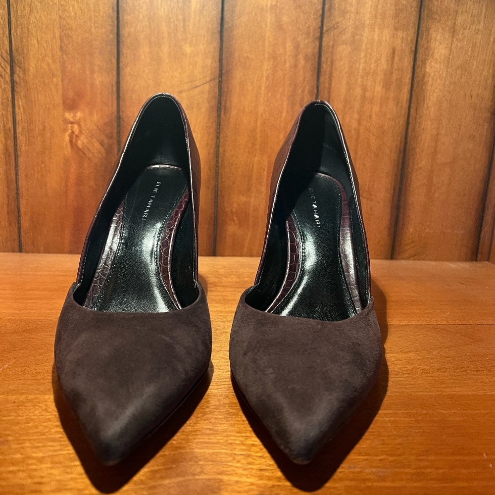 El-Tatiana Bister/Choc/Blk heels